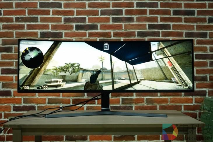 32:9尺寸帅炸 三星带鱼屏CHG90显示器评测