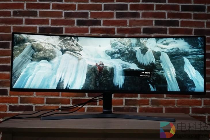 32:9尺寸帅炸 三星带鱼屏CHG90显示器评测