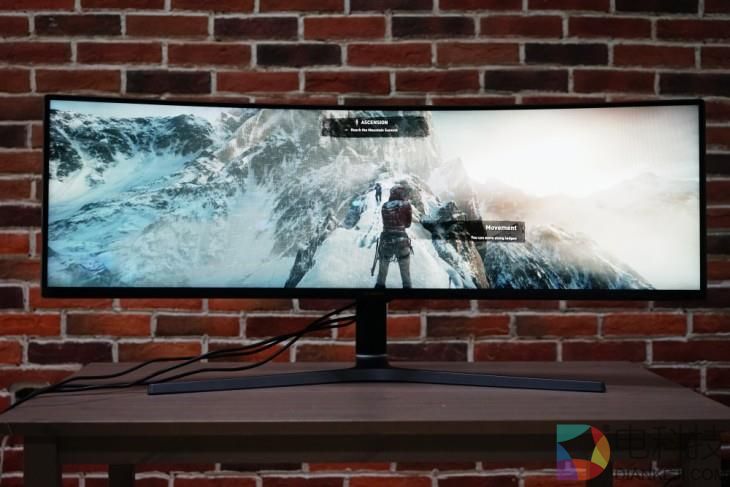 32:9尺寸帅炸 三星带鱼屏CHG90显示器评测