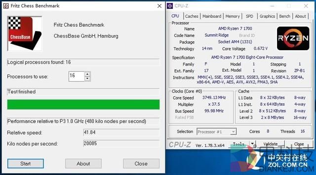 不谈游戏 Ryzen 7 1700对阵酷睿i7-6800K