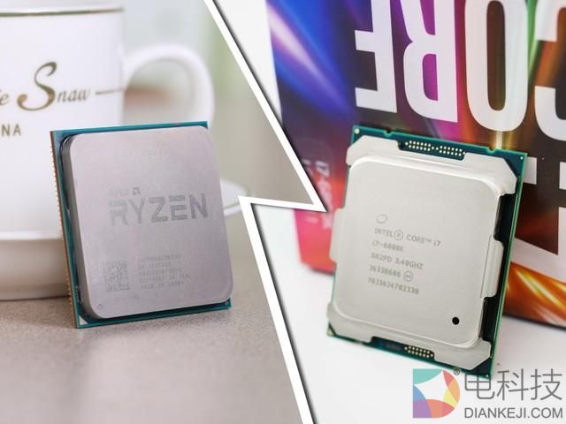不谈游戏 Ryzen 7 1700对阵酷睿i7-6800K