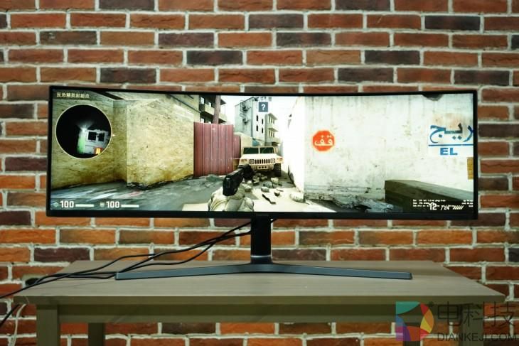 32:9尺寸帅炸 三星带鱼屏CHG90显示器评测